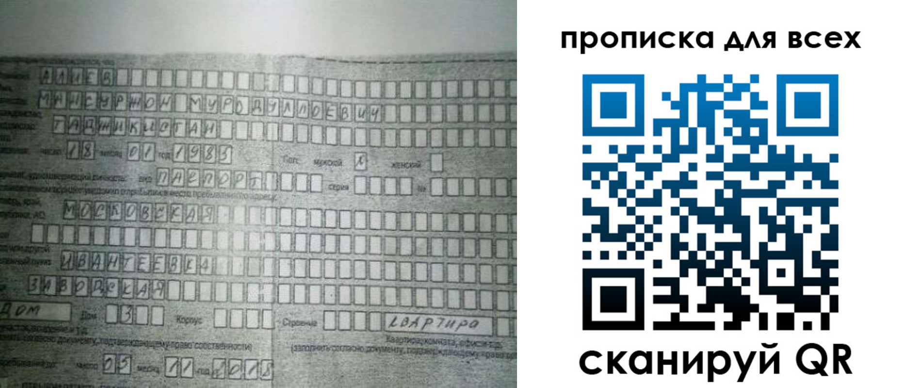 купить прописку в Московской области